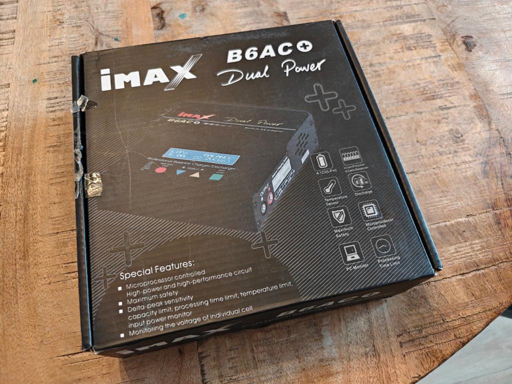 imax b6ac+ dual power multilader NIEUW, Ophalen of Verzenden, Nieuw, Overige schalen, Onderdeel