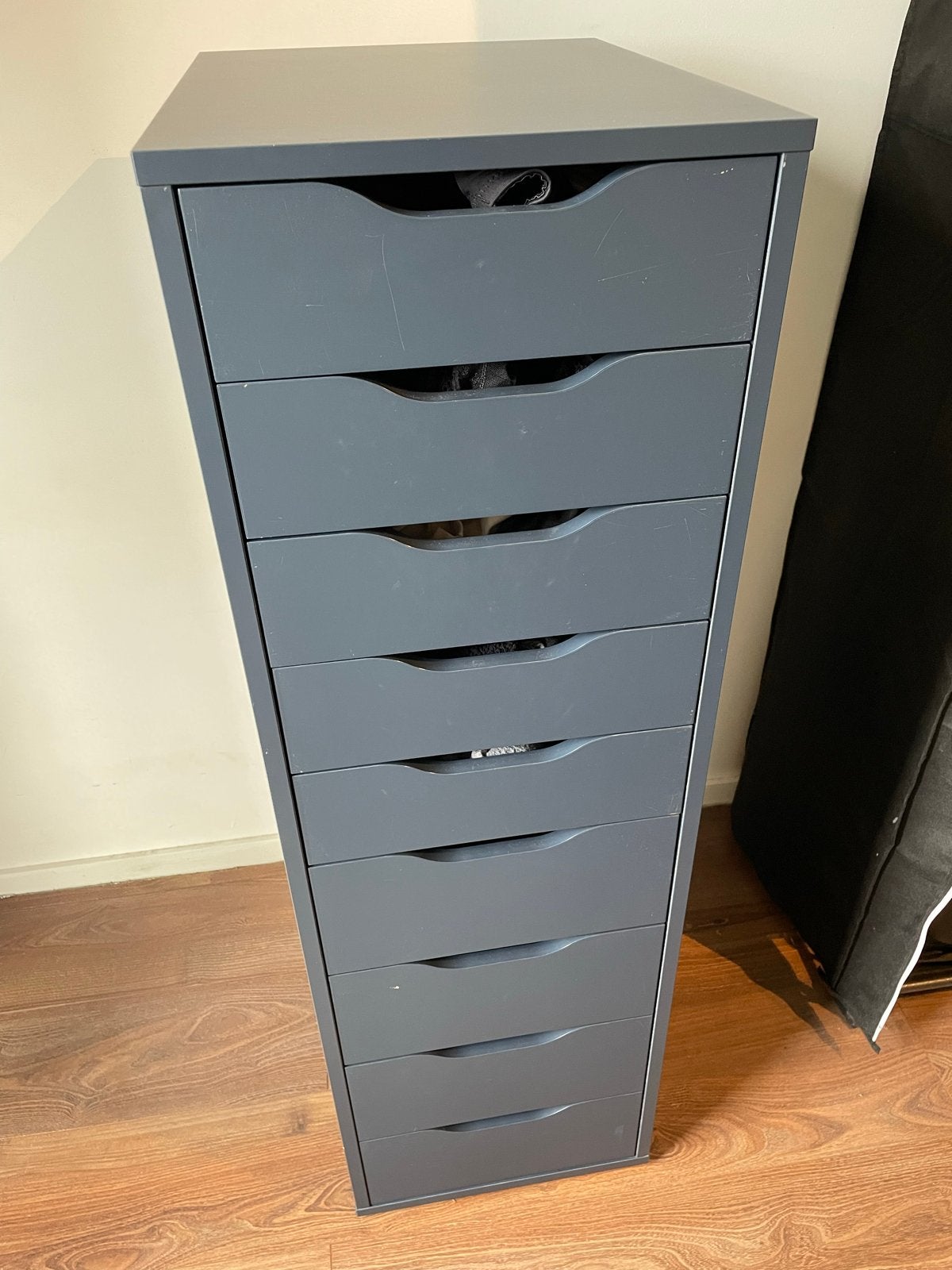 IKEA ALEX drawer unit with 9 drawers, Ophalen