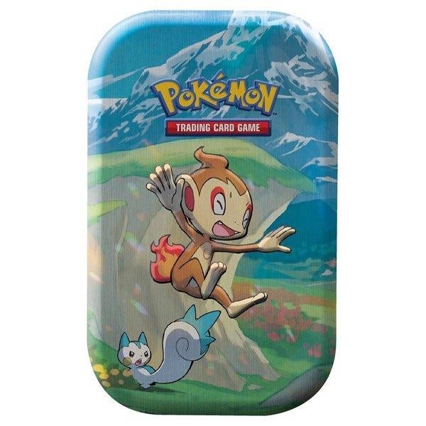 Pokémon Sinnoh Stars Mini Tin 2 Packs Sword & Shield Era, Ophalen of Verzenden, Nieuw, Boosterbox, Foil