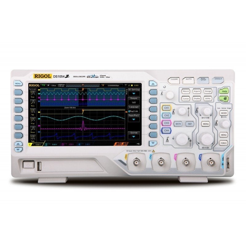 Rigol DS1054z met alle opties DS1104Z 100MHz, Ophalen of Verzenden, Zo goed als nieuw