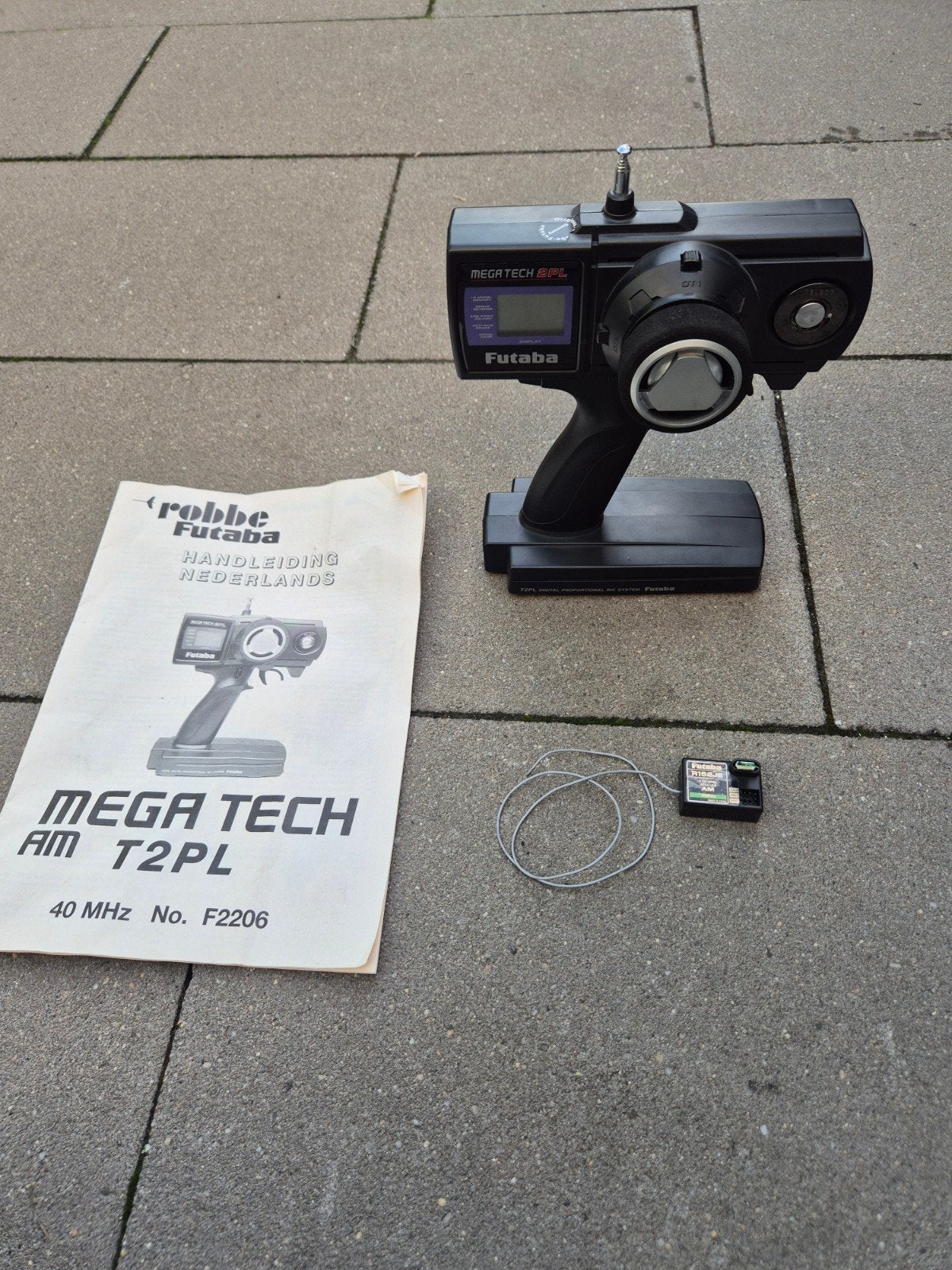 robbe futuba megatech T2PL zender + ontvanger voor rc, Ophalen of Verzenden