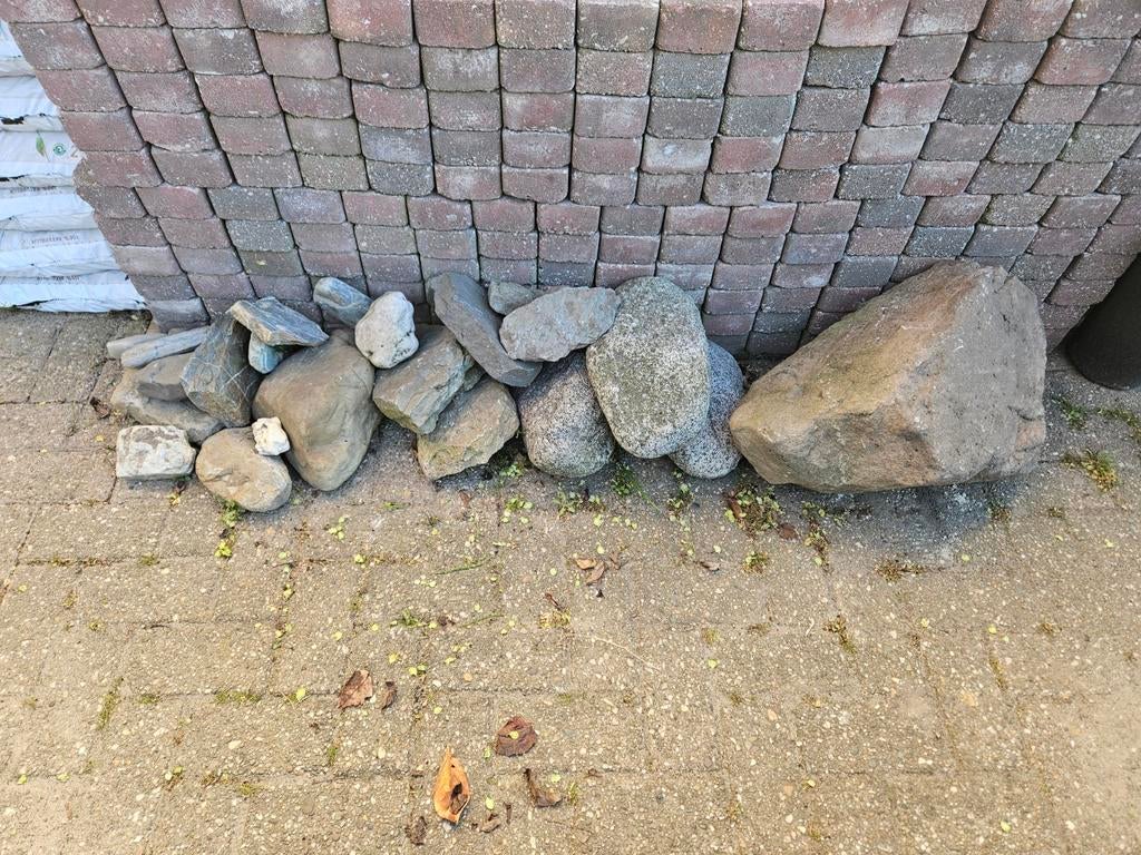 Partij vijverstenen, Tuin en Terras, Grind, Keien en Split, Ophalen