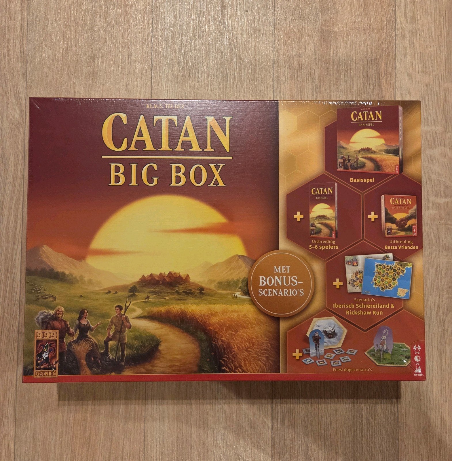Nieuw! Catan Big Box | 5-6 spelers | Uitbreiding en meer, Vijf spelers of meer, Ophalen of Verzenden, Nieuw, 999 games