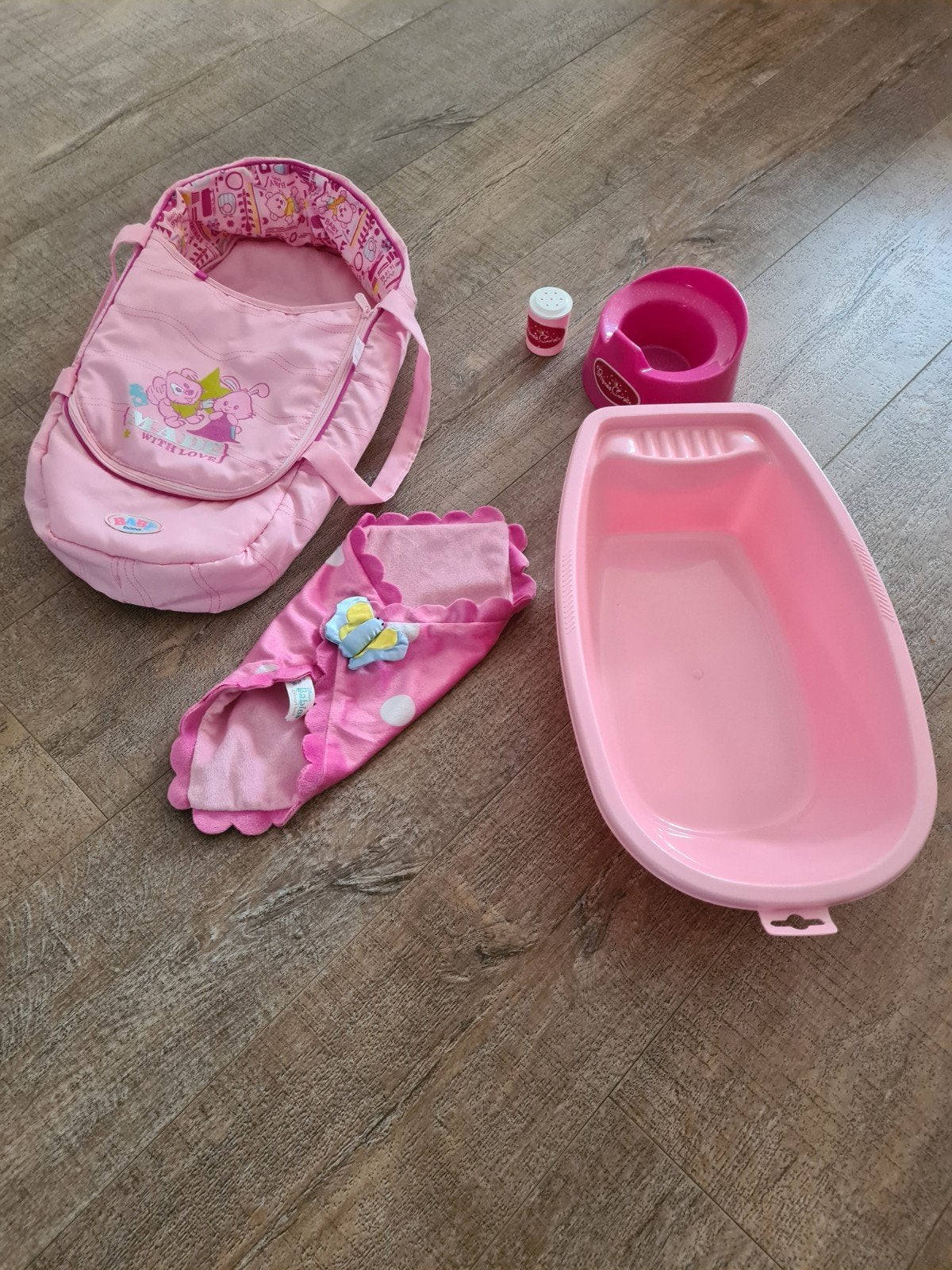 babyborn draagzak en andere babypopspullen, Kinderen en Baby's, Ophalen of Verzenden, Babypop