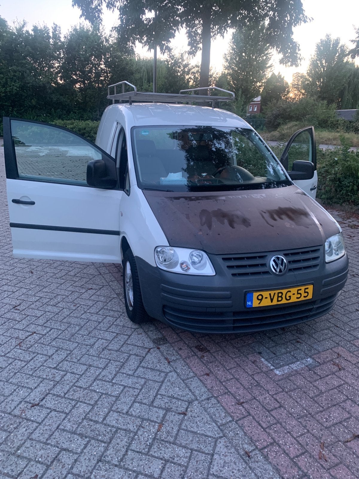 Volkswagen Caddy 2.0 SDI 51KW Bestel Baseline 2009, Auto's, Bestelauto's, Voorwielaandrijving, 4 cilinders, Volkswagen, 1968 cc