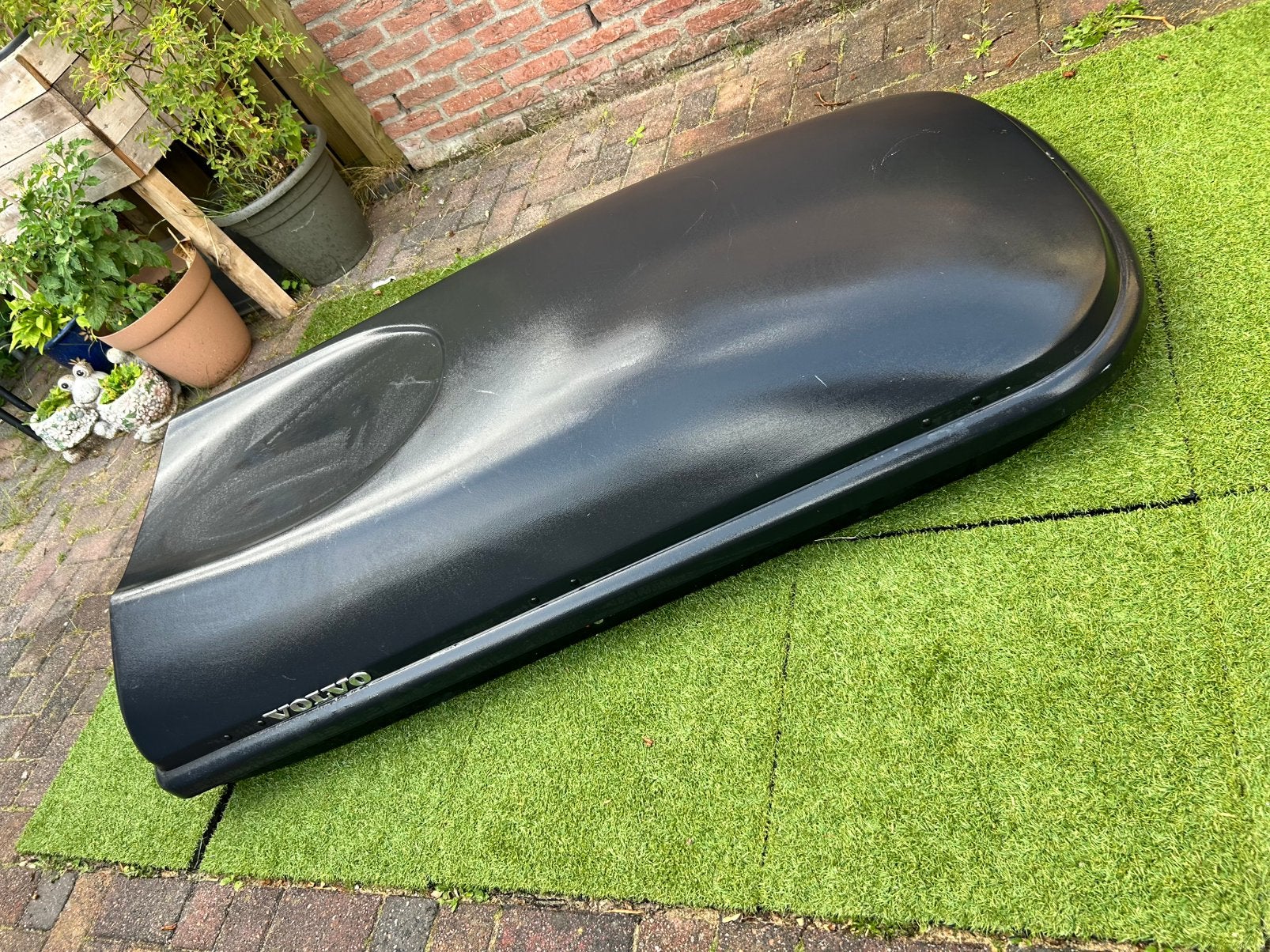 Originele Volvo dakkoffer. Compleet en netjes., Auto diversen, Dakkoffers, Ophalen, Zo goed als nieuw