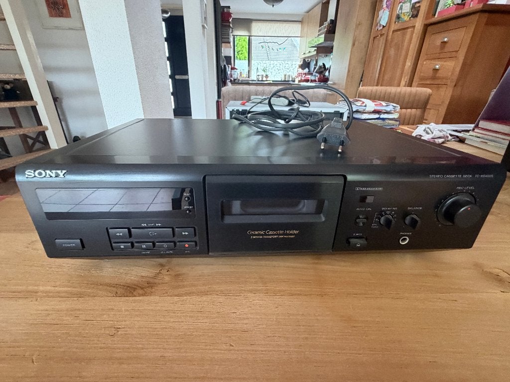 Sony cassette deck TC-KE400S, Ophalen, Enkel, Sony, Tiptoetsen