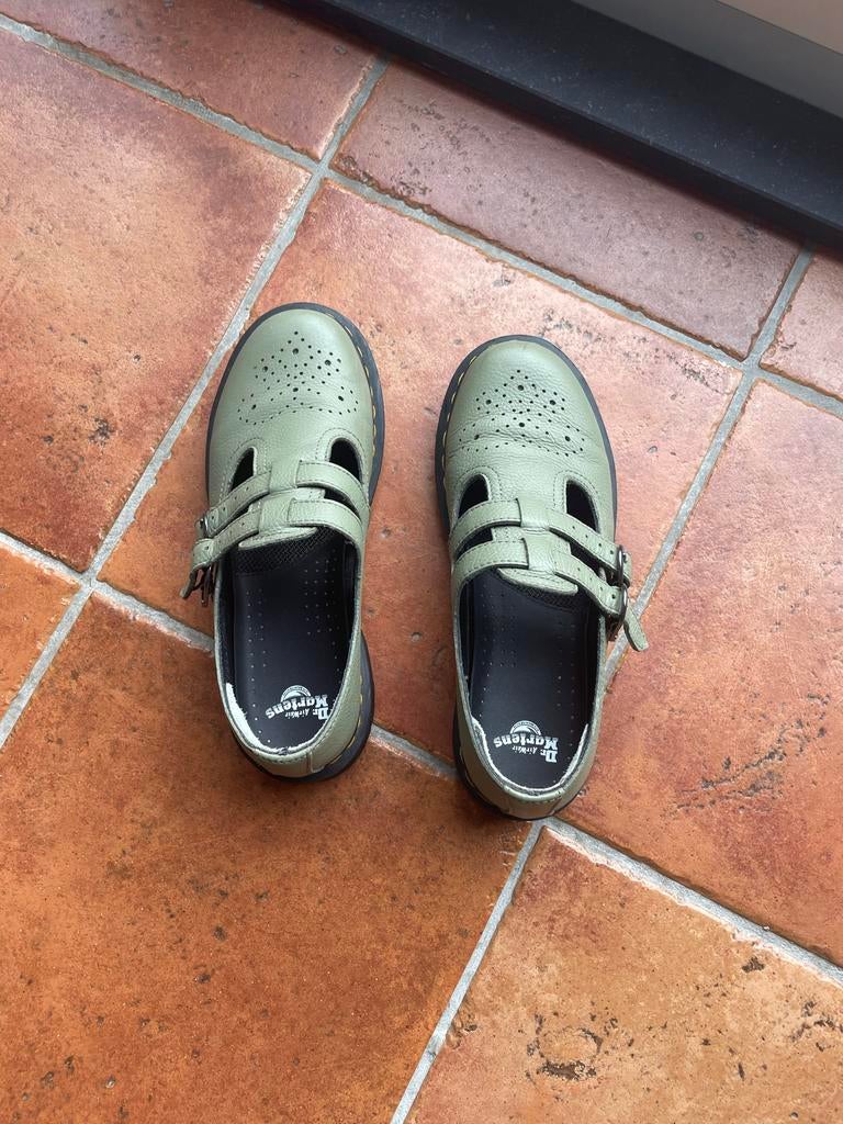 Sandalen Doc Martens, Ophalen, Zo goed als nieuw, Groen, Sandalen of Muiltjes