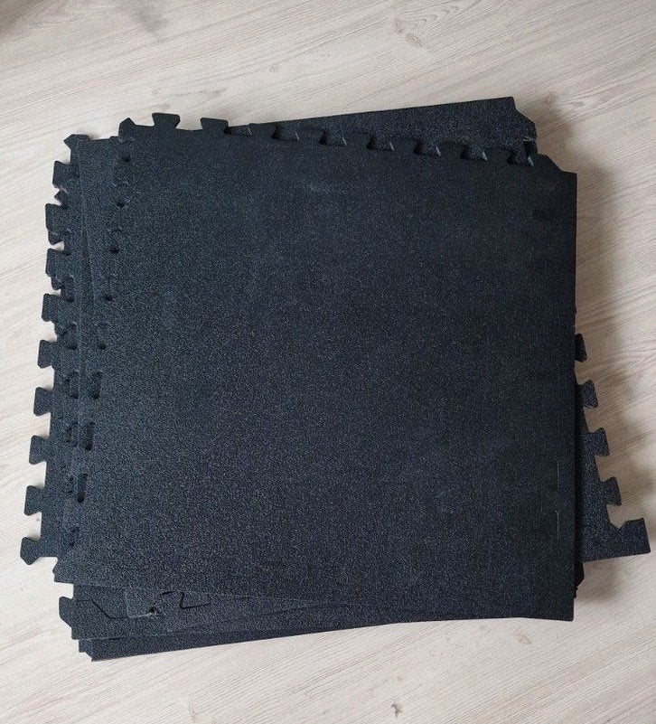 Fitness tegels puzzelmat 60x60 cm - 8 stuks, Ophalen, Zo goed als nieuw, Fitnessmat