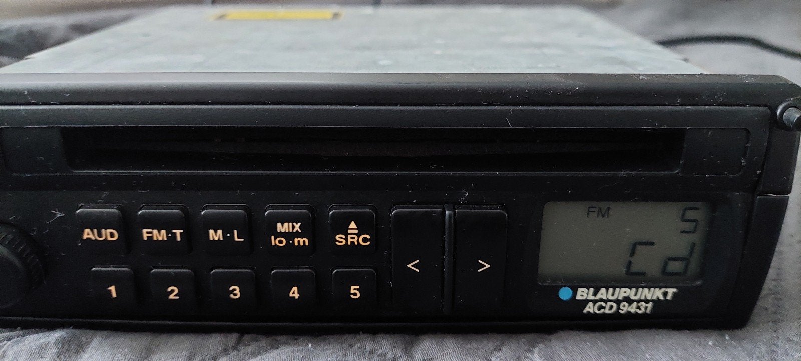 Blaupunkt ACD 9431 Autoradio CD-speler (uit 1995), Ophalen of Verzenden, Gebruikt