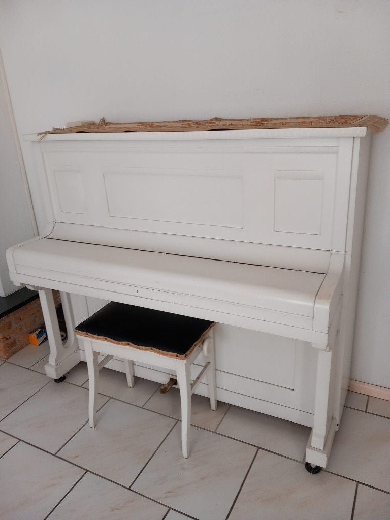 Piano, Ophalen, Zo goed als nieuw, Wit, Piano