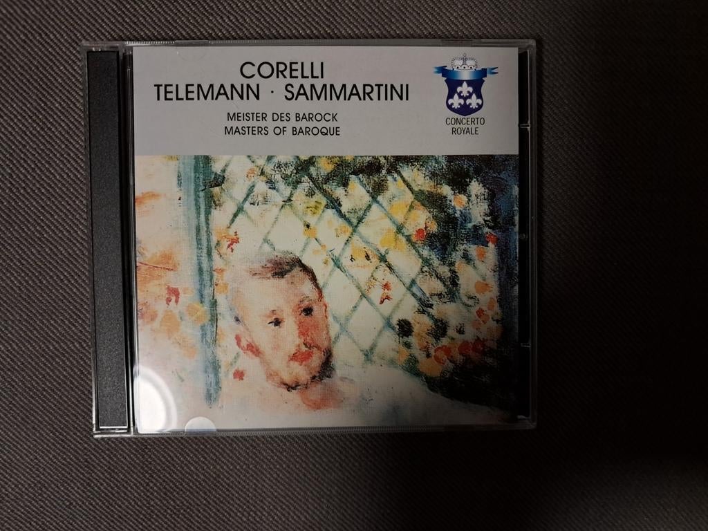 Masters of baroque: corelli, telemann, sammartin (2cd), Verzenden, Barok, Zo goed als nieuw