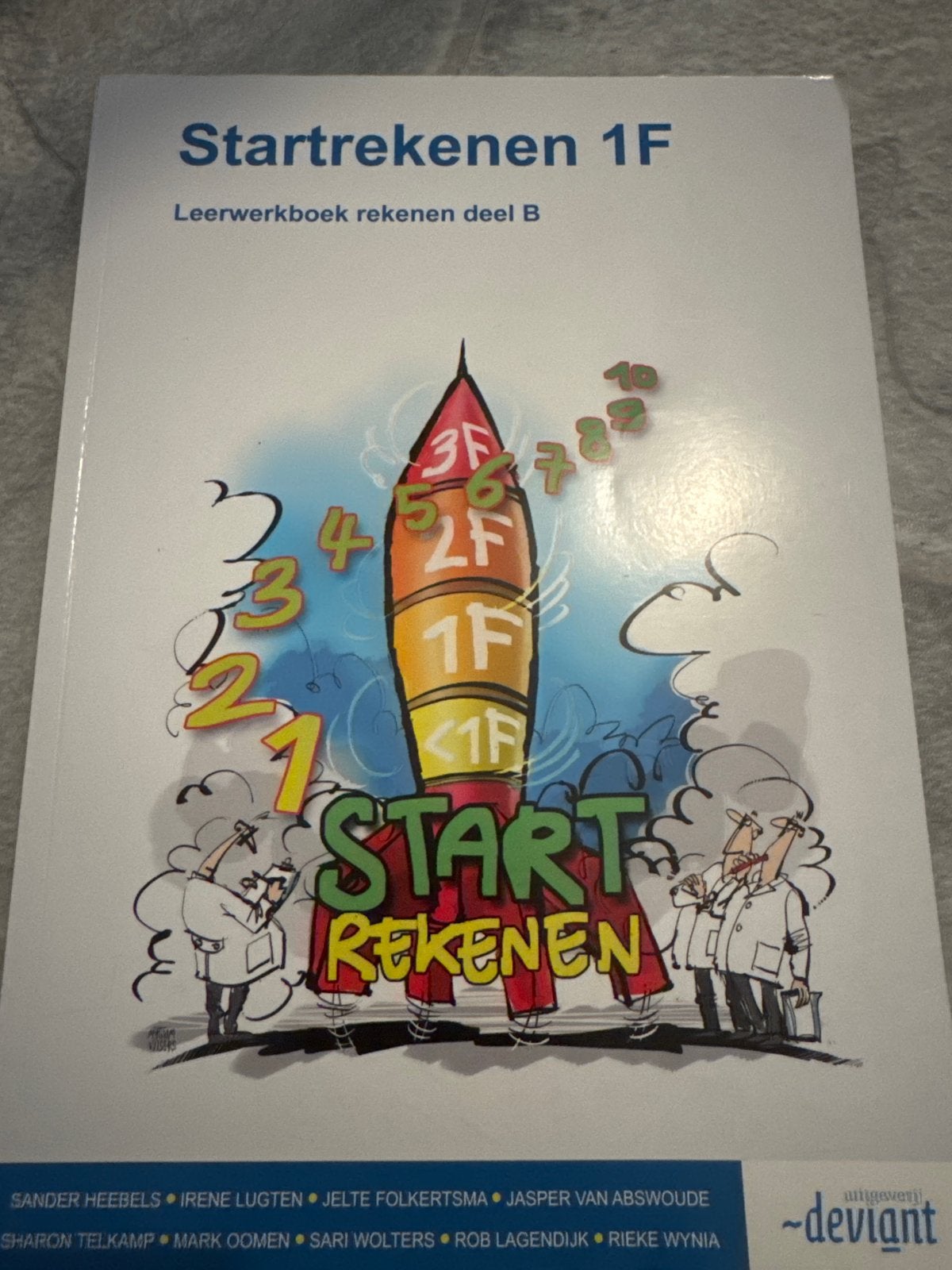 Startrekenen 1F LEERWERKBOEK, DEEL B VMBO BK nieuw, Boeken, Schoolboeken, Overige vakken, Jasper van Abswoude; Rieke Wynia; Jelte Folkertsma; Sander He...