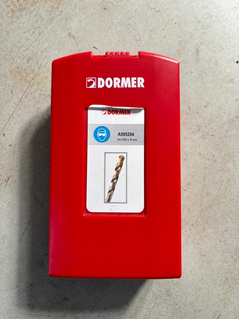 Set Dormer spiraalboren A095204 25pcs, Ophalen of Verzenden, Zo goed als nieuw