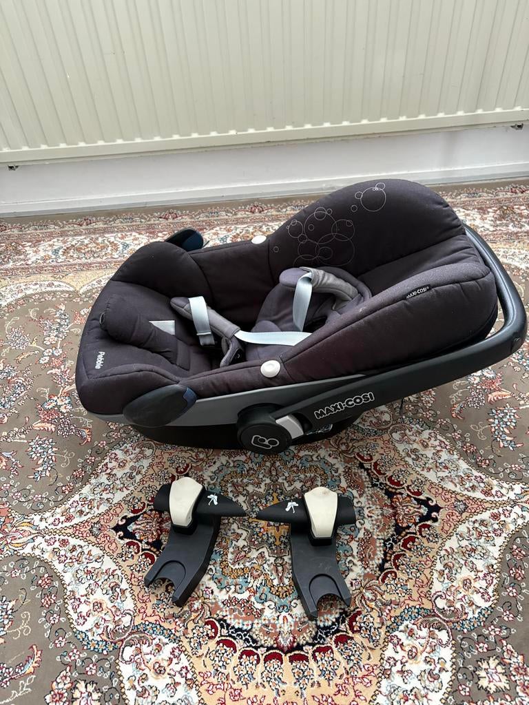Maxi-Cosi Pebble autostoel met adapters, Ophalen, Slaapstand, 0 t/m 13 kg, Maxi-Cosi
