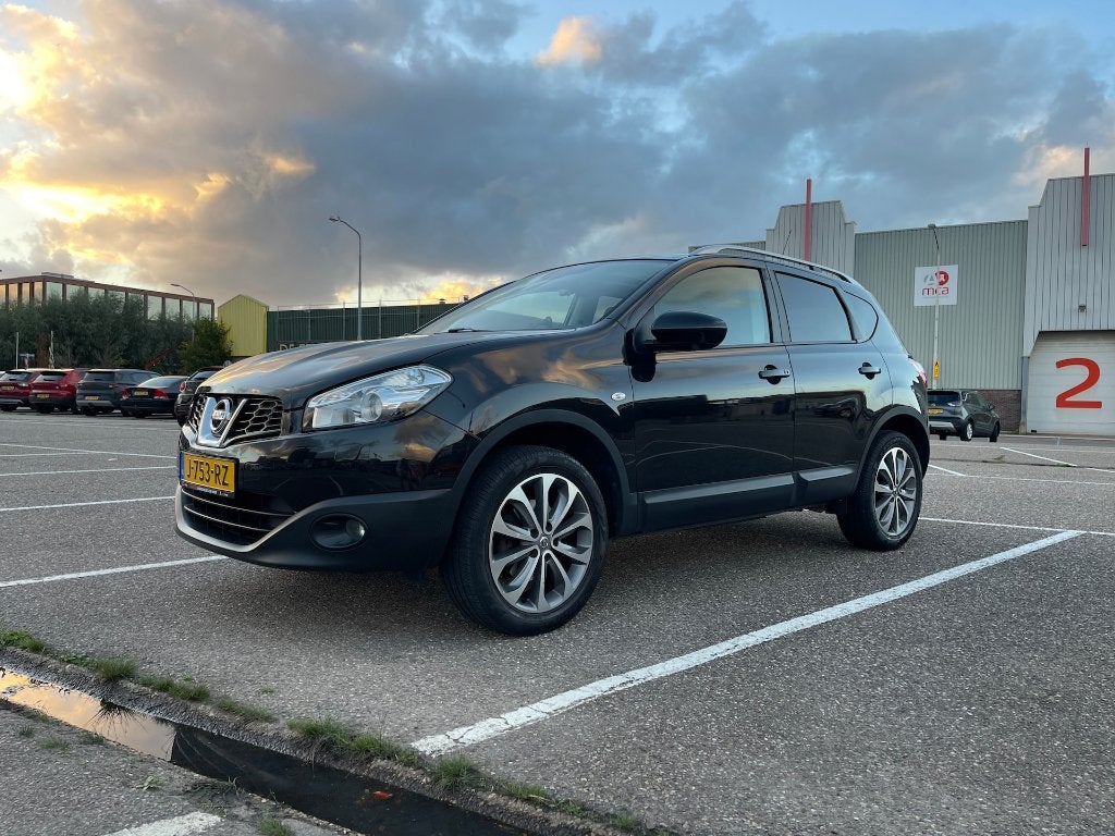 Nissan Qashqai 2.0 Tekna | Pano - 360° camera - Navigatie, Auto's, Euro 5, Zwart, 4 cilinders, Leder