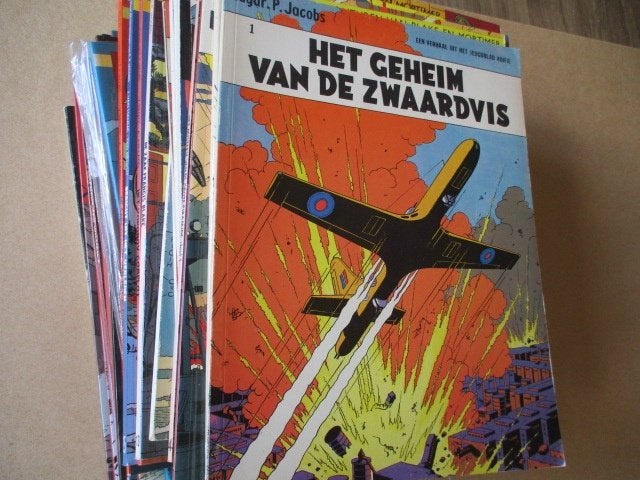 w0019 blake en mortimer 28x + 1, Boeken, Meerdere stripboeken, Ophalen, Gelezen