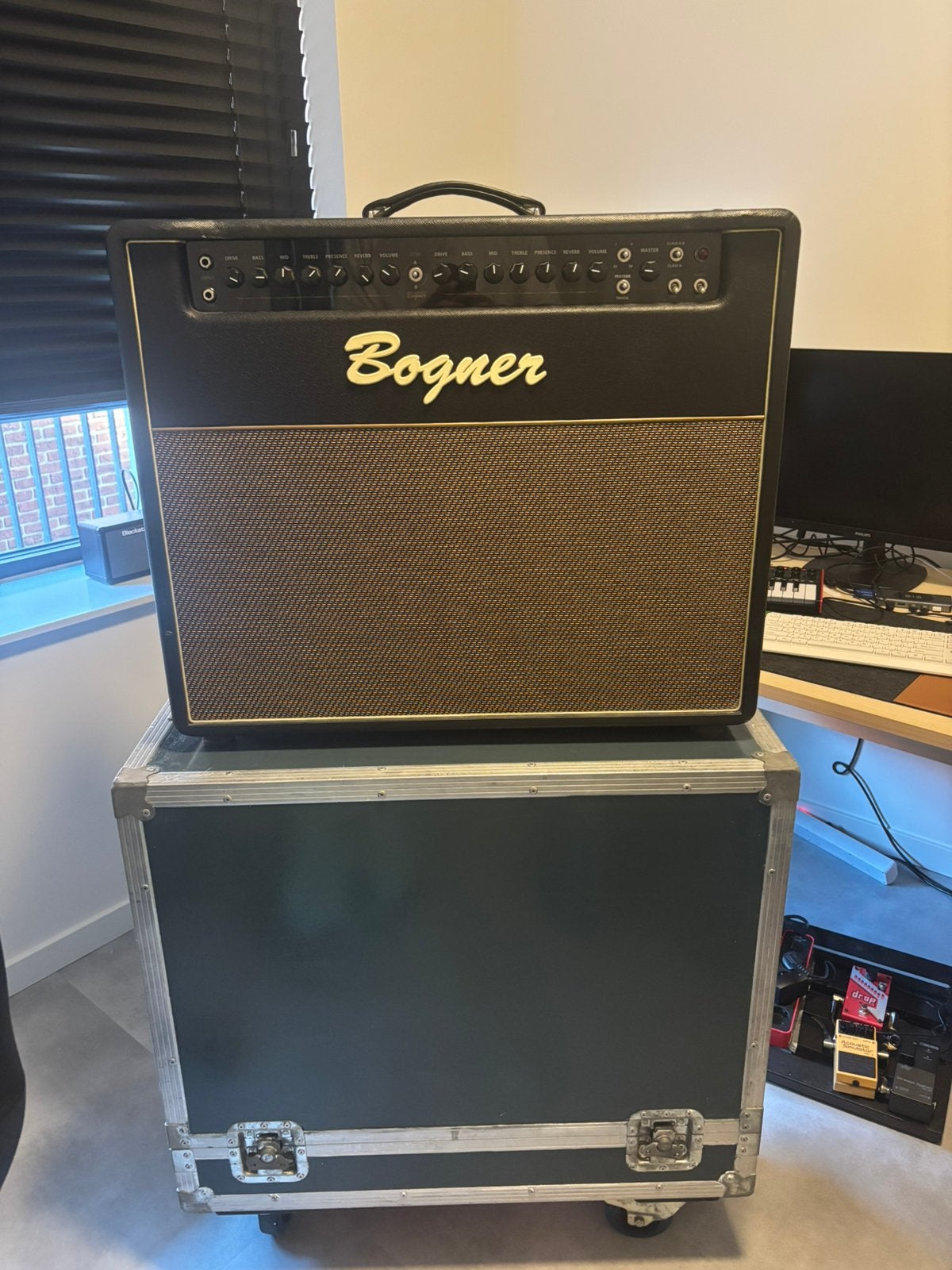 Bogner/Line 6 DT50 212 Buizenversterker + Custom Flightcase, Muziek en Instrumenten, Ophalen, Zo goed als nieuw, 50 tot 100 watt