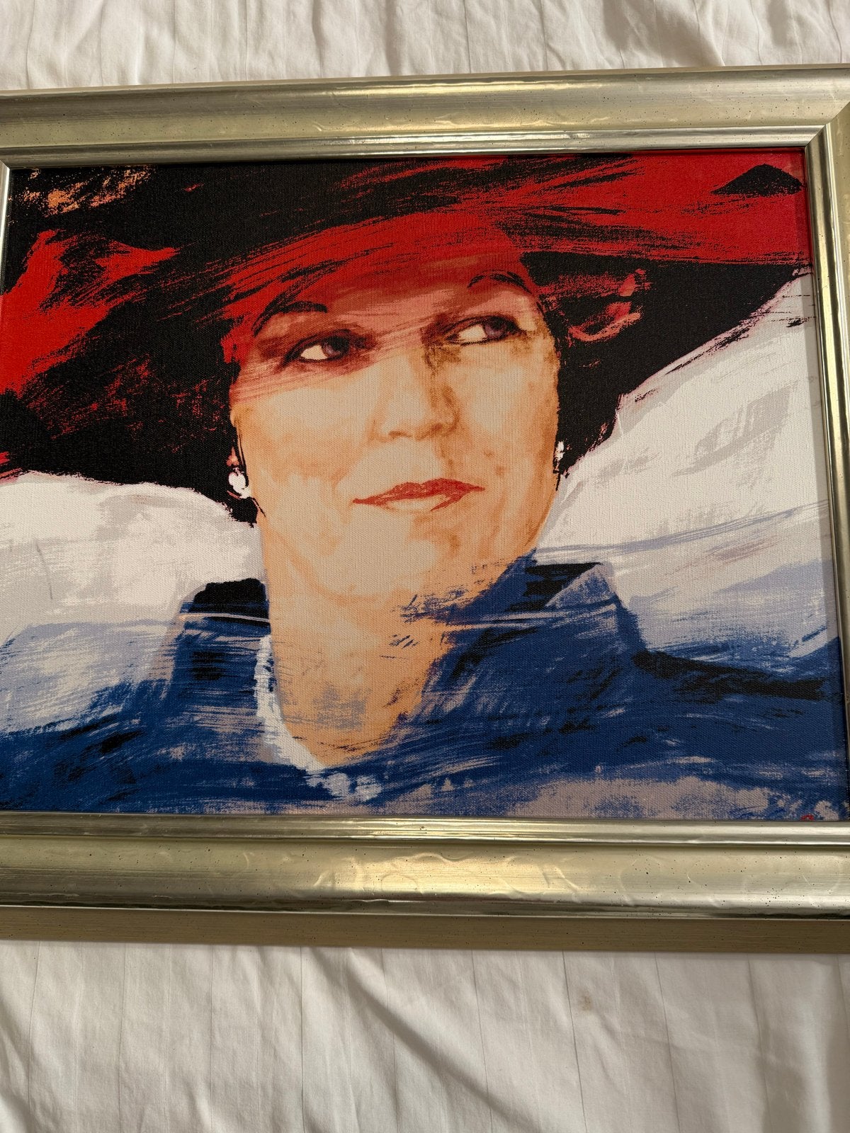 Carla Rodenberg - Portret Koningin Beatrix (271/2000), Doek, Portret of Personen, Realistisch, Ophalen of Verzenden
