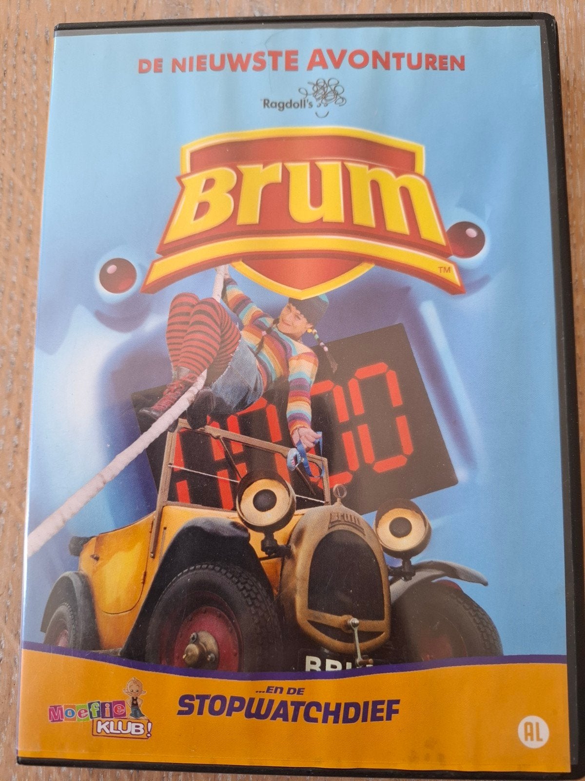 Brum en de Stopwatchdief DVD - De Nieuwste Avonturen, Gebruikt, Verzenden, Alle leeftijden, Nederlands