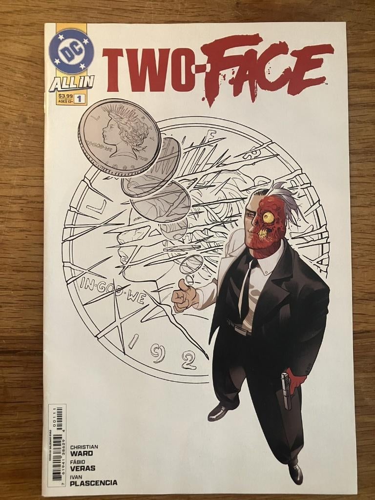 Two-Face #1 – DC Comics, Eén comic, Verzenden, Zo goed als nieuw, Amerika