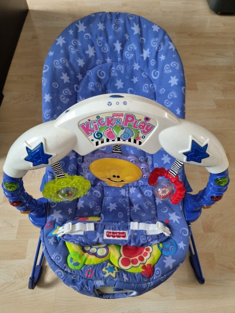 wippertje, Ophalen, Fisher-Price, Gebruikt, Verstelbaar