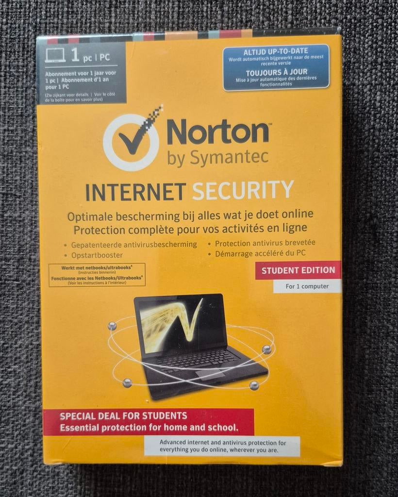 Norton Internet Security voor 1 PC en 1 jaar, Ophalen of Verzenden