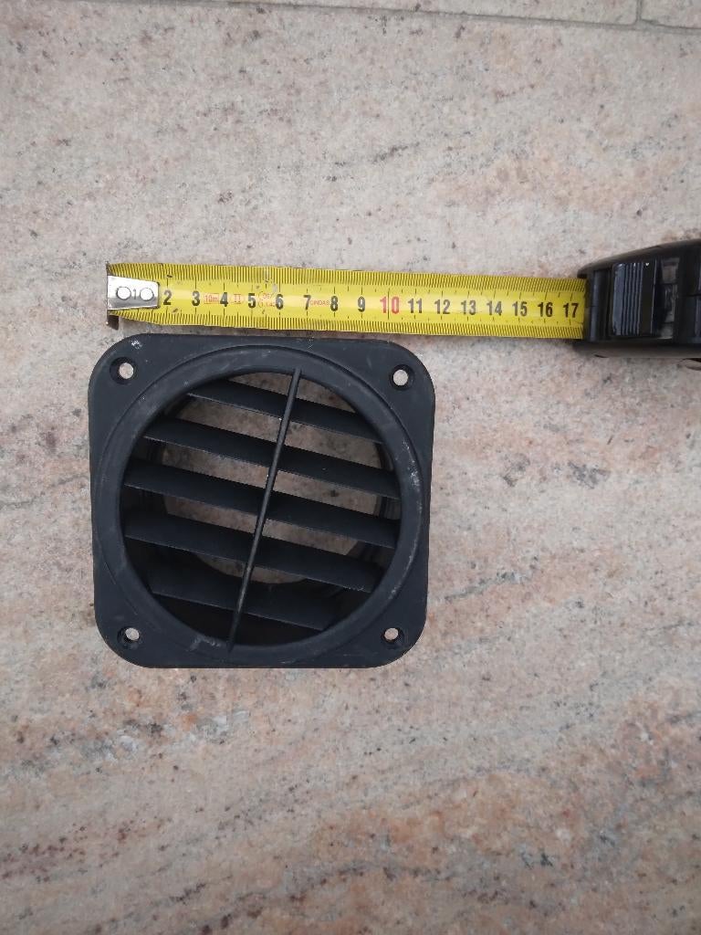 VW T3 Luchtrooster Standkachel, draaibaar. zwart, Ophalen of Verzenden, Volkswagen