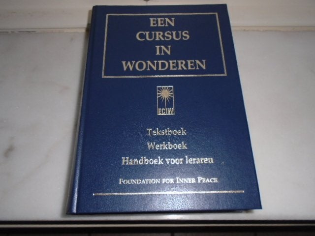 Een cursus in wonderen, Ophalen of Verzenden, Zo goed als nieuw, Spiritualiteit algemeen, Overige typen