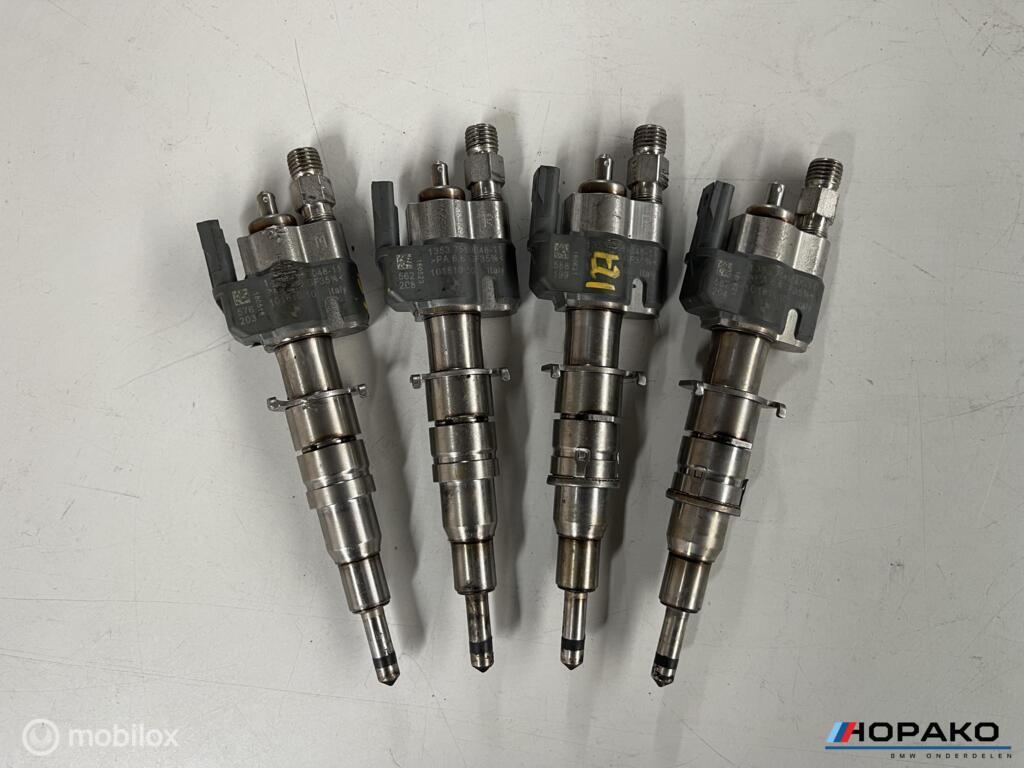 Injector BMW 1 3 5 serie N43 N53 | 4x index 11, Gebruikt, Ophalen of Verzenden, BMW, BMW