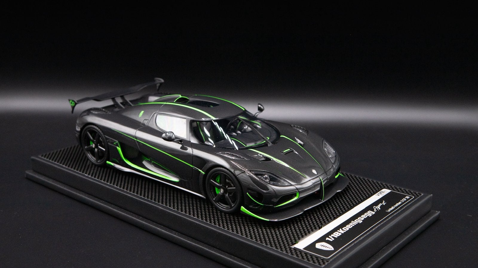 VMB Models Agera R+ 1:18 te koop!, Ophalen of Verzenden, Nieuw, Auto, Overige merken