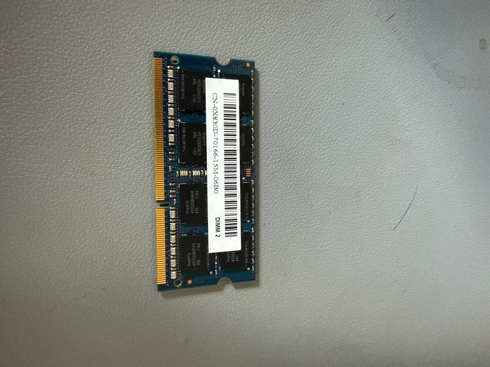 Hynix 4GB DDR3 RAM Geheugen voor Laptop (PC3-10600S), Gebruikt, DDR3, Ophalen of Verzenden, Laptop