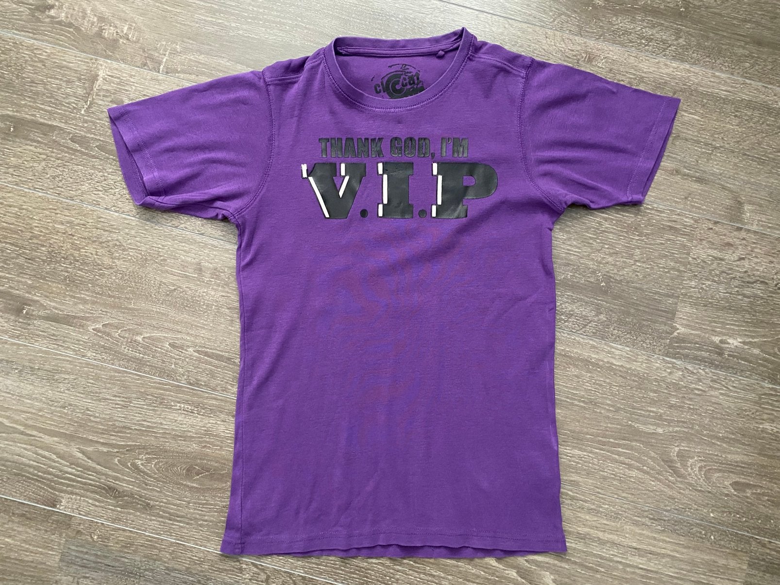 Z.G.A.N. Heren jongens t-shirt paars maat XS 176 COOLCAT, Paars, Ophalen of Verzenden, Maat 46 (S) of kleiner, Coolcat