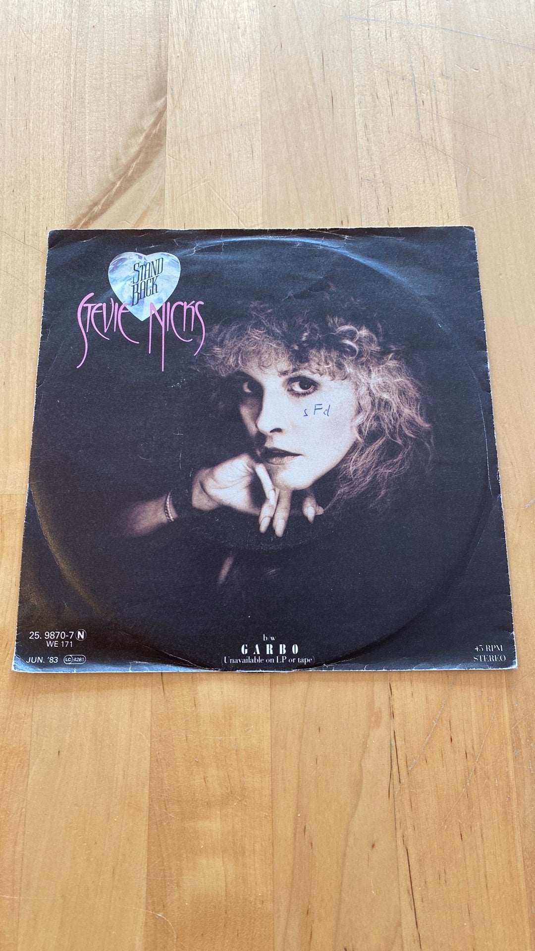 Vinyl single Stevie Nicks - Stand back, Ophalen of Verzenden, Zo goed als nieuw, Pop