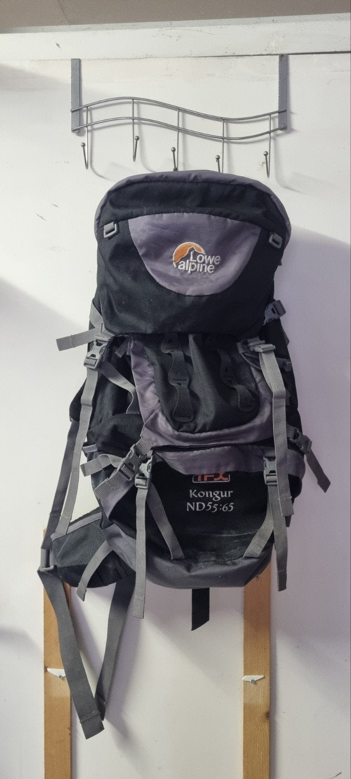 Lowe Alpine Kongur ND55:65 Trekking Rugzak, Ophalen of Verzenden, Gebruikt, Rugzak