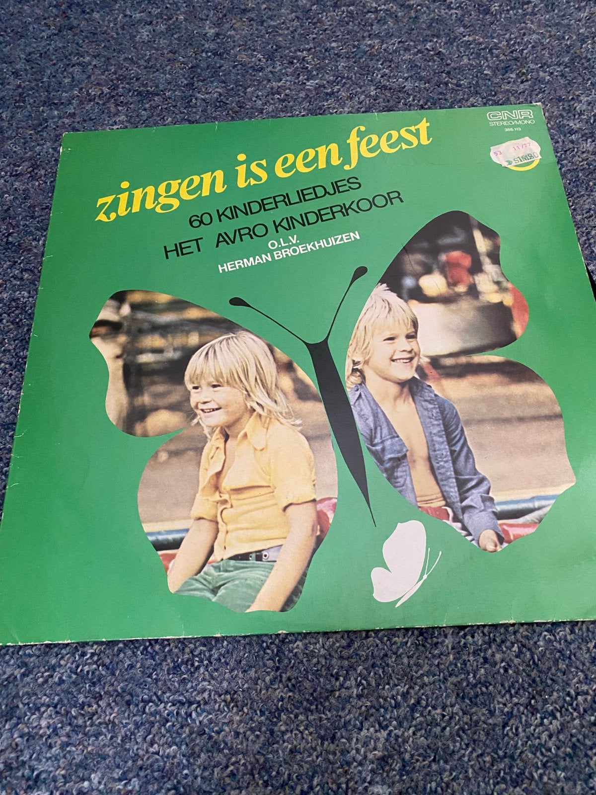 Zingen is een feest - 60 kinderliedjes (LP), LP, Gebruikt, Tot 2 jaar, Ophalen of Verzenden