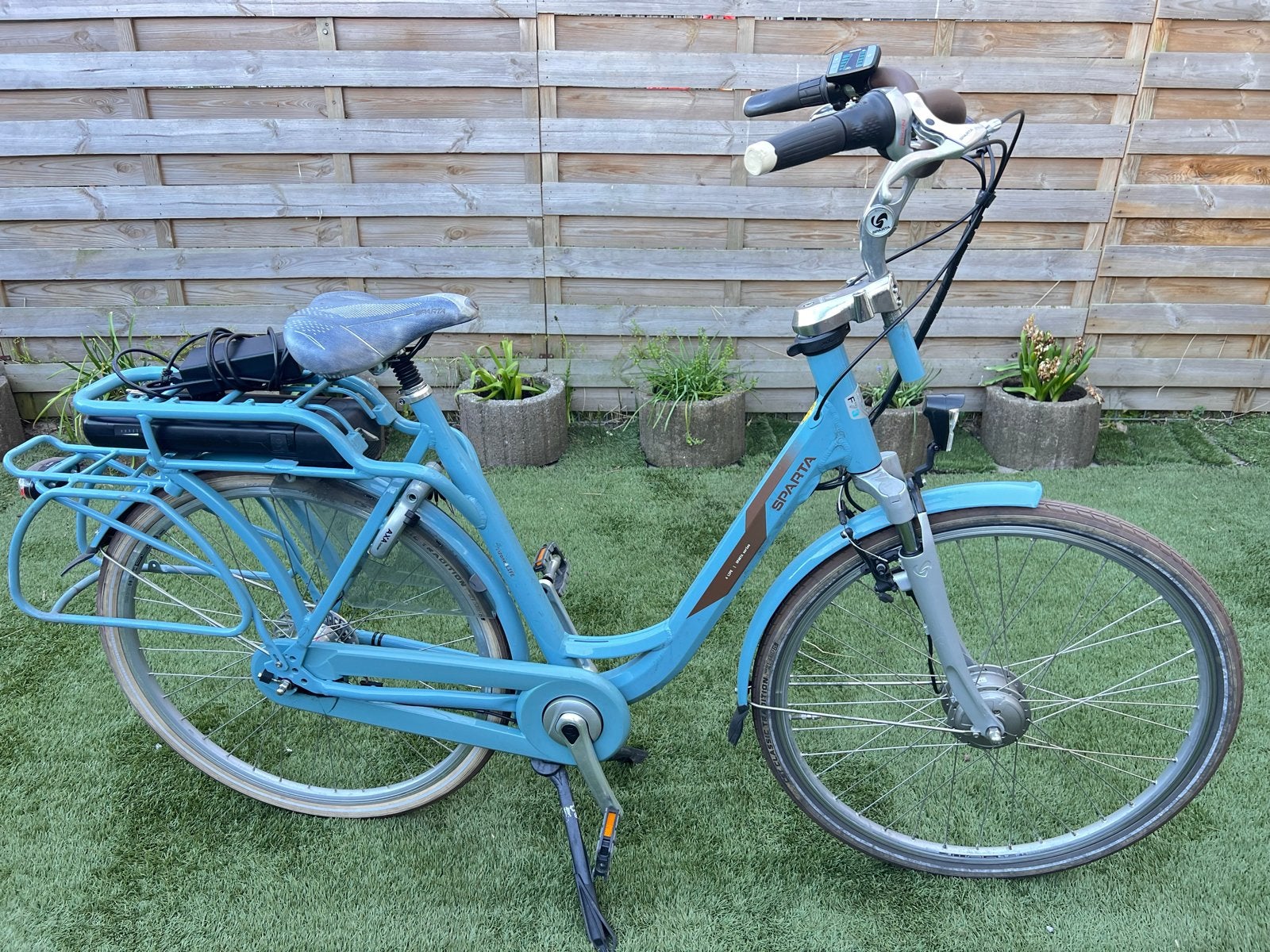 Sparta 4life e-bike elektrische fiets 53cm met kinderzitje, Fietsen en Brommers, Elektrische fietsen, Ophalen, Sparta, Zo goed als nieuw