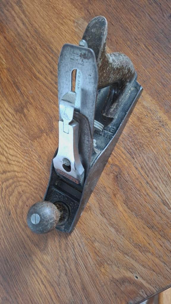Vintage Stanley Bailey No. 3 schaaf - Made in England, Ophalen of Verzenden