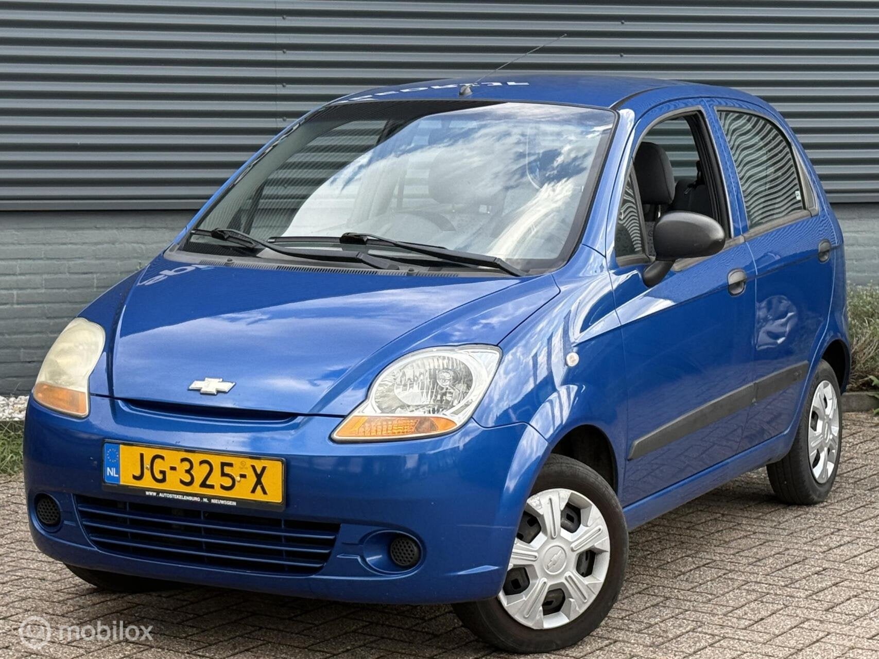 Chevrolet Matiz 0.8 Runner+ - Elek pakket - APK 05-27 -, Auto's, Voorwielaandrijving, Gebruikt, Blauw, Bedrijf