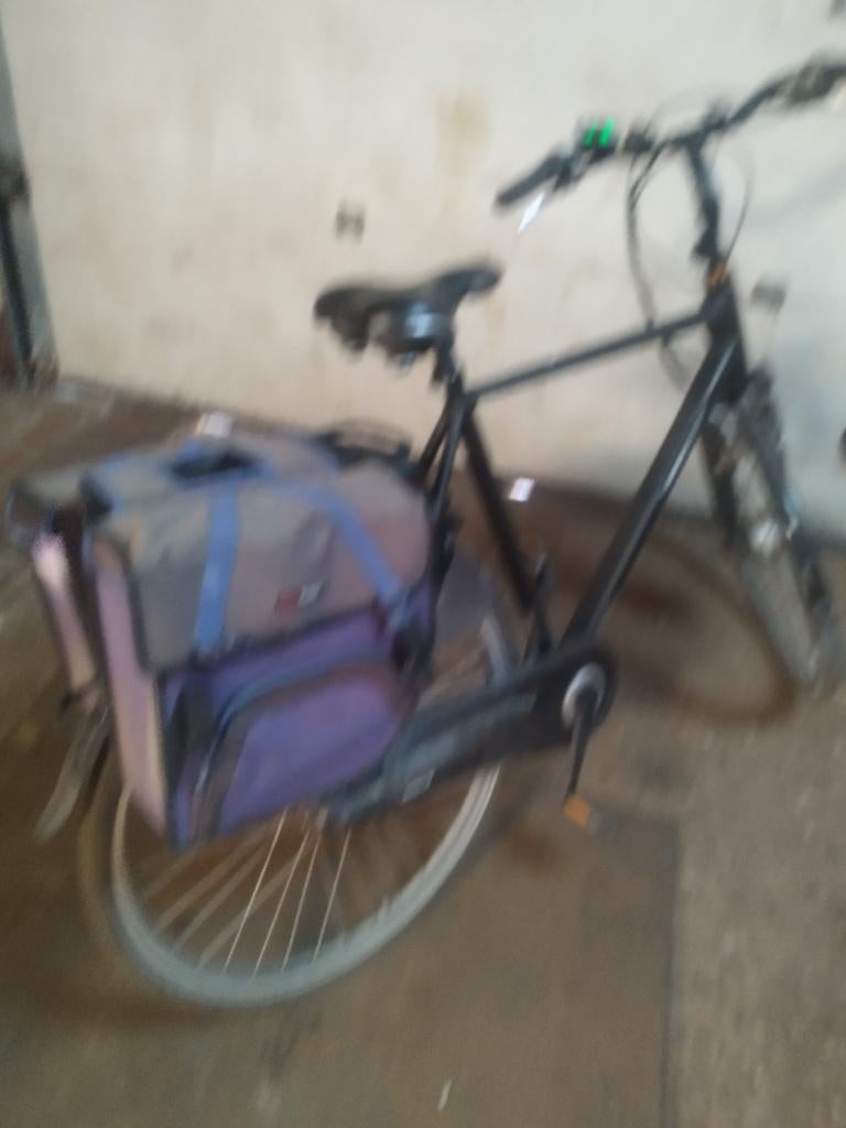 Electrische herenfiets, Fietsen en Brommers, Fietsen | Heren | Herenfietsen, Ophalen, Gebruikt, Batavus, 57 tot 61 cm