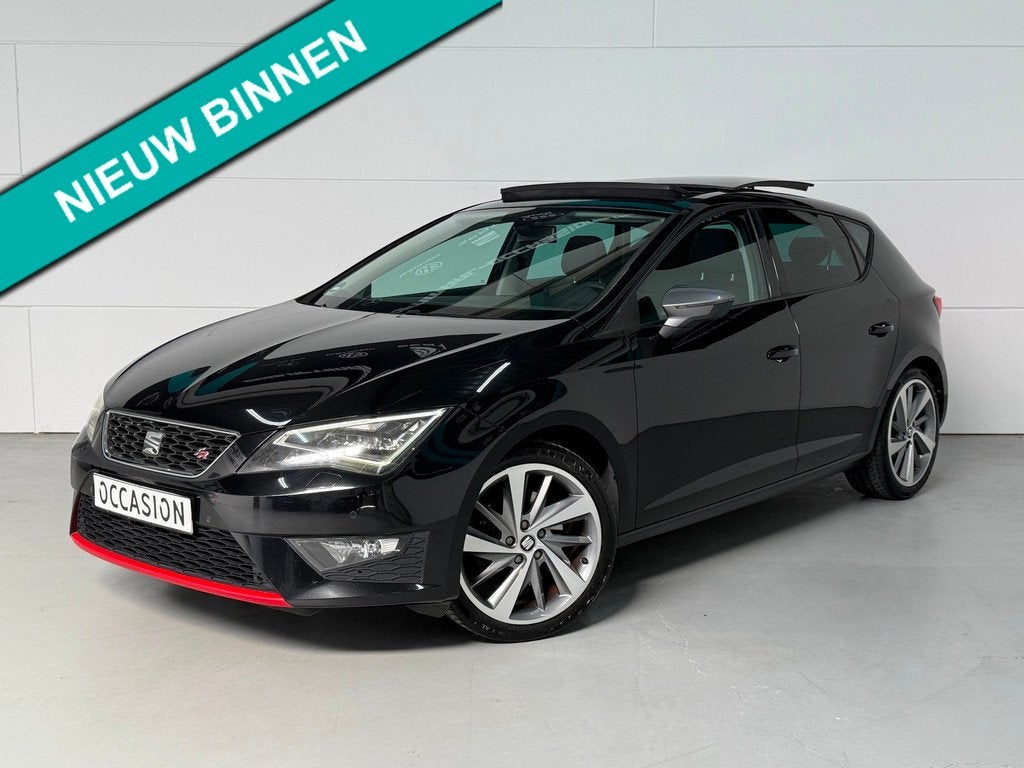 SEAT Leon 1.8 TSI FR Dsg Pano LED Navi Leder Cruise Vol, 1227 kg, Gebruikt, 4 cilinders, Leon