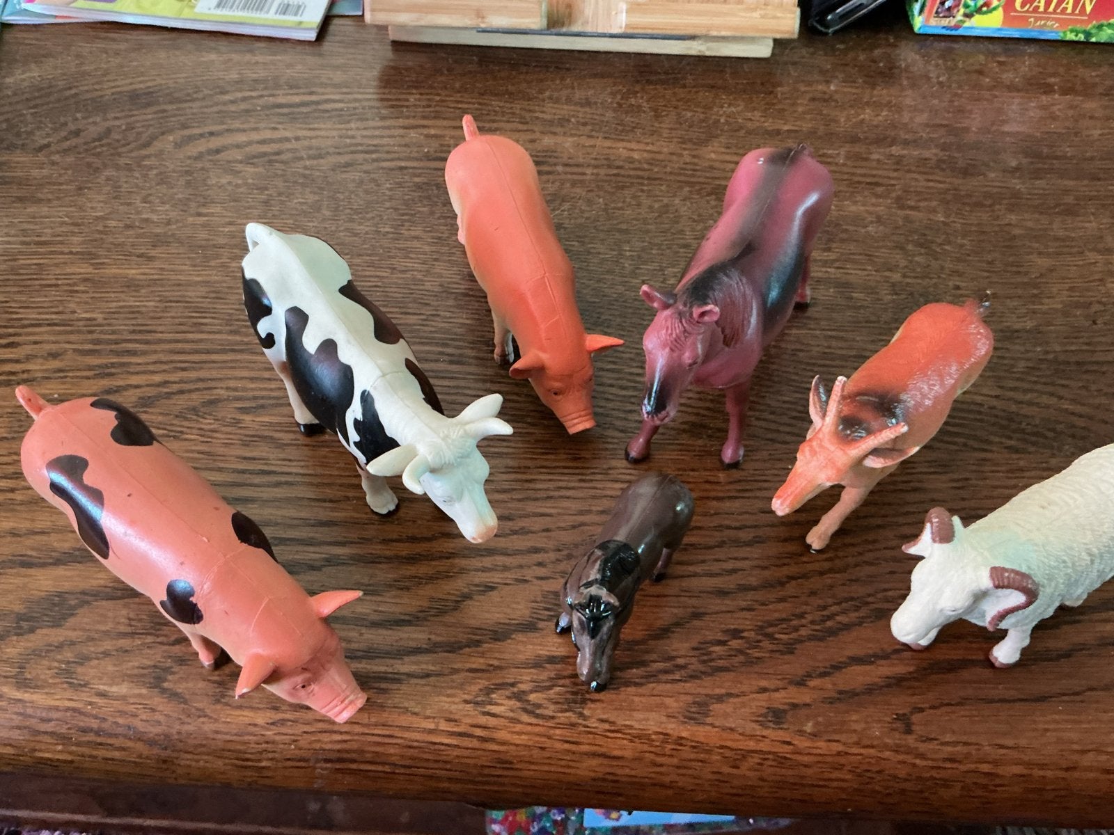 Boerderijdieren speelgoedfiguren set, Ophalen of Verzenden, Gebruikt