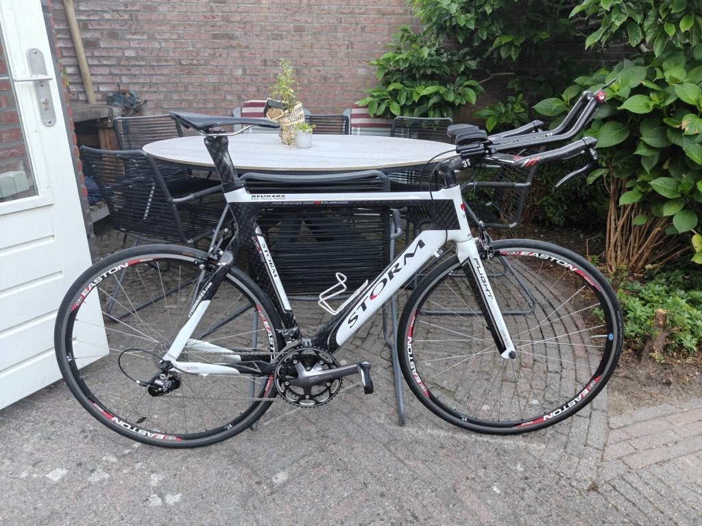 Storm Flight tijdritfiets - full carbon, Gebruikt, Carbon, Velgrem, 57 tot 61 cm