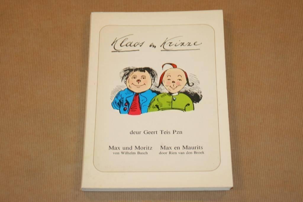 Klaos en Krizze vrij nao "Max und Moritz" van Wilh, Boeken, Eén stripboek, Ophalen of Verzenden, Gelezen