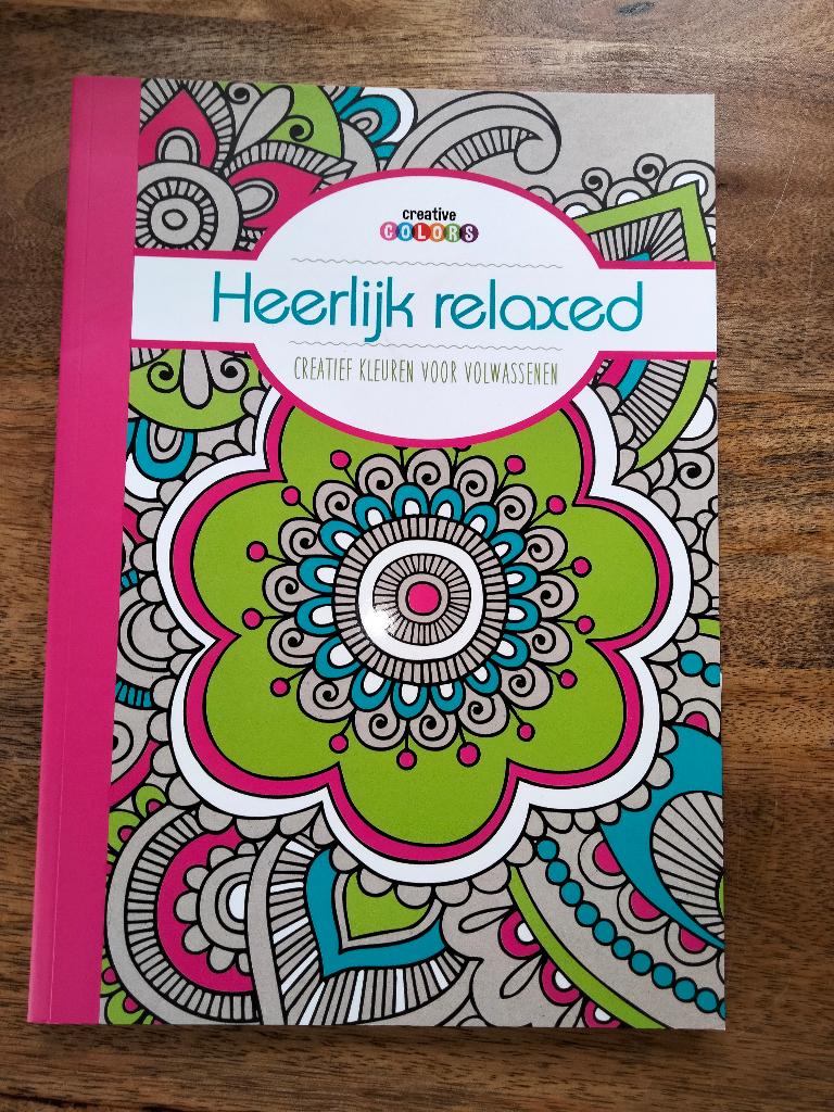 Heerlijk Relaxed kleurboek ZGAN, Ophalen of Verzenden, Nieuw