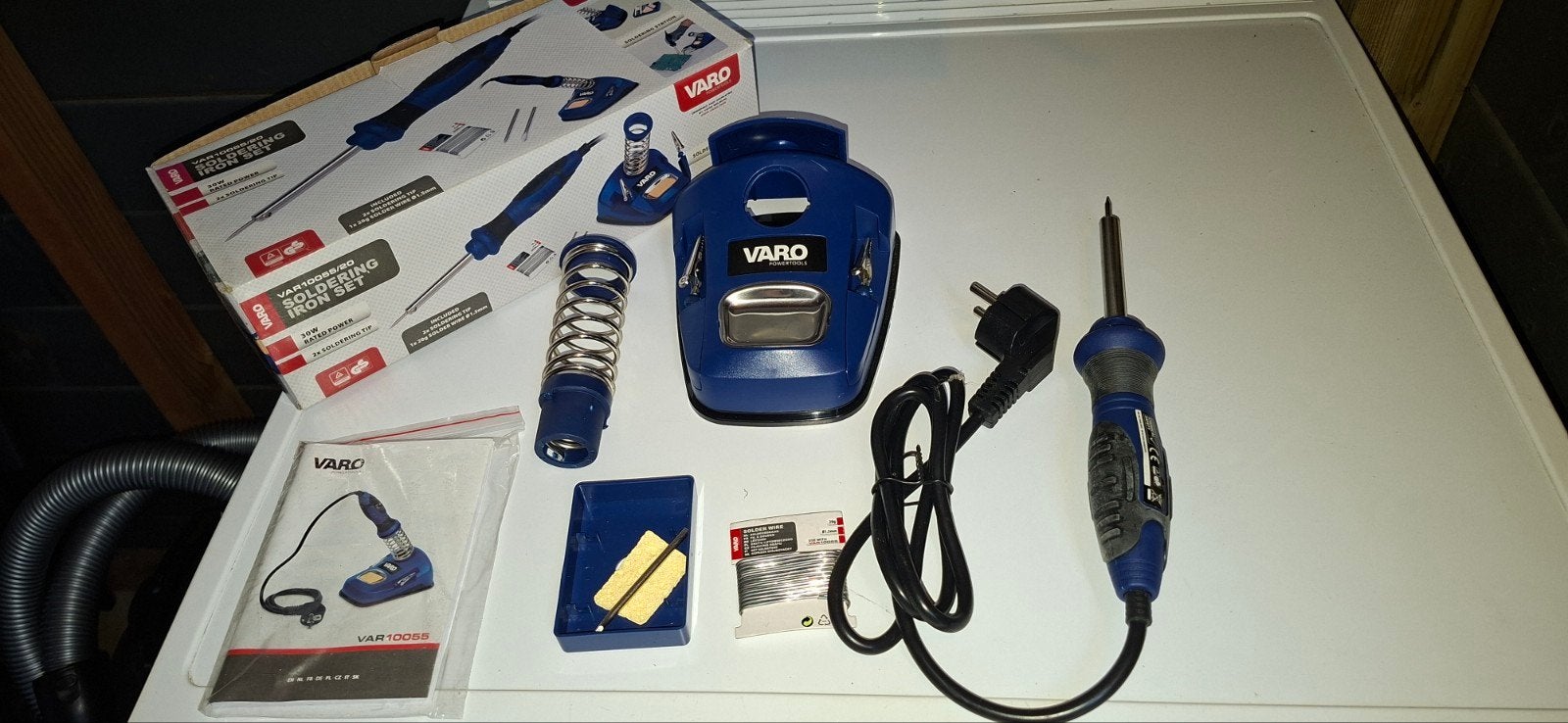 Nieuw: Varo soldeerbout met toebehoren, Ophalen of Verzenden, Nieuw