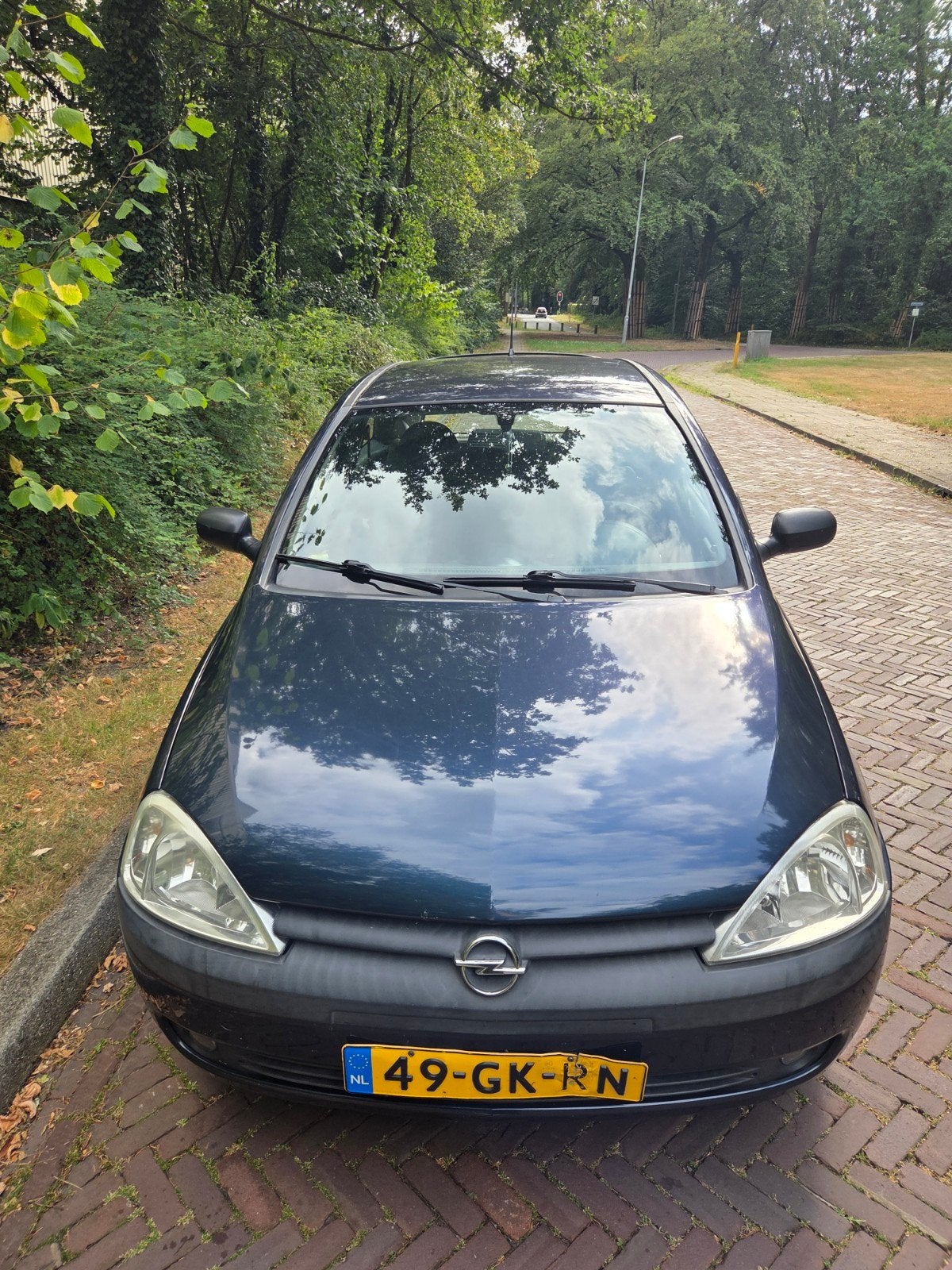 Opel Corsa C 1.4 I 16V 3D 2000 Blauw, Auto's, Opel, Voorwielaandrijving, 450 kg, 40 €/maand, 4 cilinders