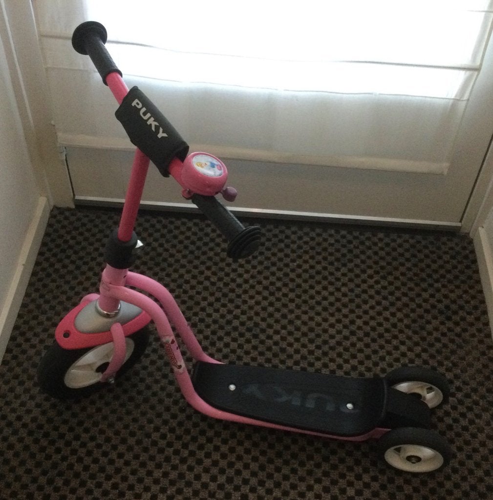 PUKY R1 roze step voor meisjes.  3 wielen Voor stabiliteit., Fietsen en Brommers, Steps, Ophalen of Verzenden, Zo goed als nieuw