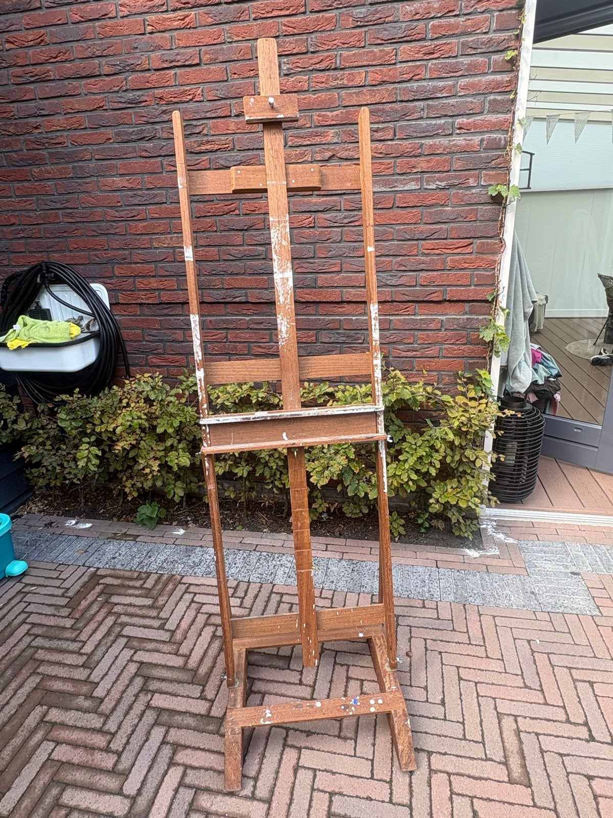 Grote schilders ezel - Perfect voor kunstenaars, Hobby en Vrije tijd, Ophalen, Gebruikt, Ezel
