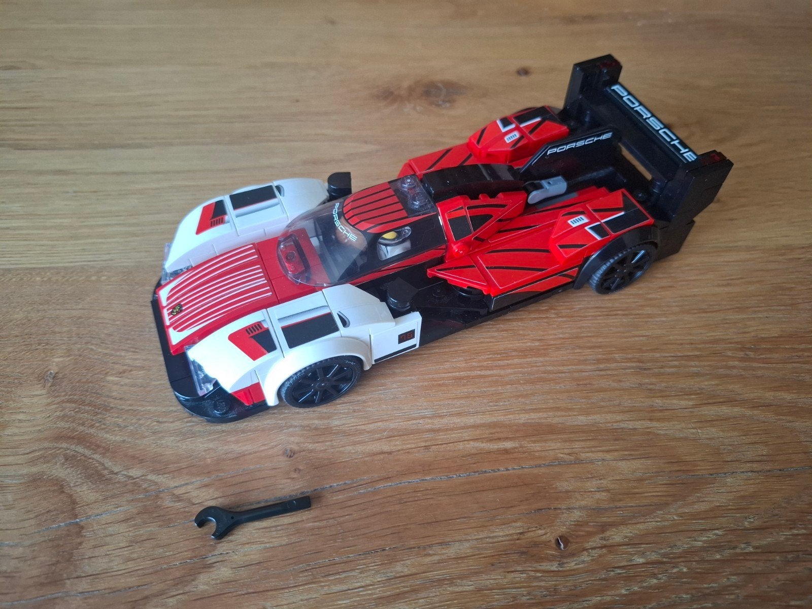 LEGO Speed Champions Porsche 963 (76916) met boekje, Ophalen of Verzenden, Zo goed als nieuw, Overige merken